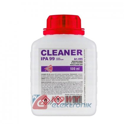 Płyn Cleanser IPA 99 500ml.     alkohol izopropanol 99%