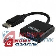 Kabel Displayport - VGA SVGA UNITEK Y-5118E Przejście/Adapter