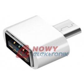 Przejście micro USB/USB wt/gnOTG adapter HOST OTG "mikro"