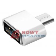 Przejście micro USB/USB wt/gnOTG adapter HOST OTG "mikro"