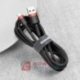 Kabel USB - USB-C 0,5m BASEUS 3A Quick Charge 3.0 Black/Red