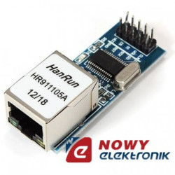 Moduł Ethernet LAN ENC28J60 do ARDUINO  KLON-Zestawy do samodzielnego montażu