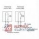 Termostat NC MINI 0-60st.C KTO011 230V AC 10A