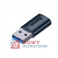 Przejście USB3.1 na USB-C  OTG Adapter OTG, BASEUS, 10Gb/s Niebieski