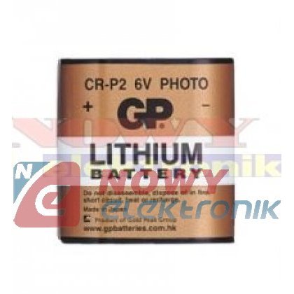 Bateria CRP2 GP 6V DL223A/CR223A