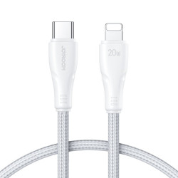 Kabel USB-C - Lightning 1,2m 20W JAYROOM, Biały, Surpass Series S-CL020A1-Kable i Przyłącza RTV i PC