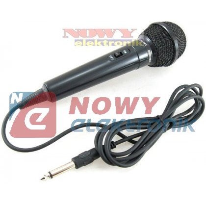 Mikrofon DM-202 na Jack 6,3mm dynamiczny karaoke