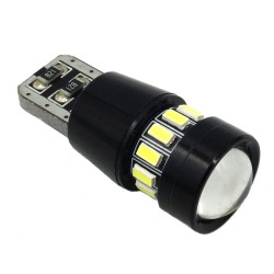 Dioda LED T10 CANBUS 18SMD3014 9-16V Biała W5W-Oświetlenie