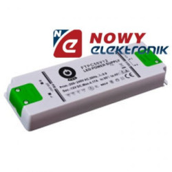 Zasilacz ZI LED 12V/0,5A CV płas FTPC6V12 ultra płaski POS niepalny meblowy-Zasilacze i Transformatory