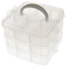 Organizer 18 przegr 15x15x12,5cm Pojemnik OR11-Narzędzia Warsztatowe i Wyposażenie