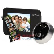 Wizjer Video DV-2 3,5" z nagryw. na kartę MicroSD, z dwonkiem do drzwi