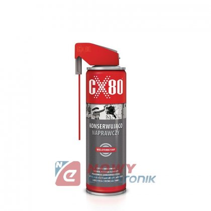 Spray CX80 Konserwujący 250ml uniwersalny Płyn konserwująco naprawczy