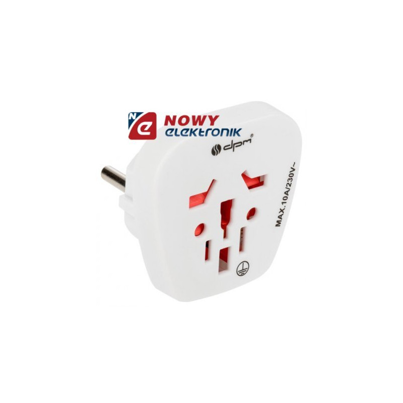 Adapter podróżny EUROPA PF-01 Przejściówka-Elektryka
