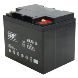 Akumulator 12V-40Ah      MegaBat Żelowy, MB 40-12-Akumulatory i Ładowarki