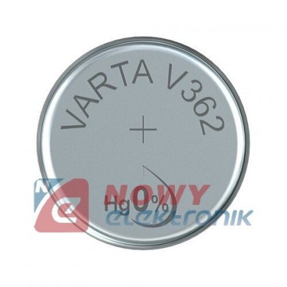 Bateria AG11/362 Varta srebrowa SR58 SR712SW 1.55V