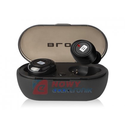Słuchawki Bluetooth BLOW BTE100 Earbuds bezprzewodowe, douszne, czarne