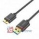 Kabel USB 3.0 Wt.A/microUSB 1,5m Y-C462GBK  UNITEK  mikro