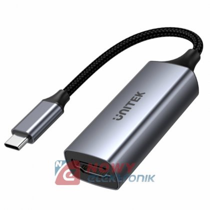 Adapter USB-C na HDMI 2.0 4K Alu 60Hz UNITEK V1412A