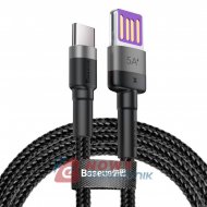 Kabel USB  USB-C 1m BASEUS 40W Black/Grey QC3.0