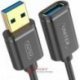 Kabel USB 3.0 Wt.A/Gn.A 3m UNITEK Y-C4030GBK, Przedłużacz USB