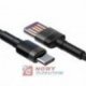 Kabel USB  USB-C 1m BASEUS 40W Black/Grey QC3.0