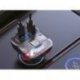Transmiter FM LTC TR302 2xUSB Bluetooth 5.3 Podświetlenie RGB, USB-C