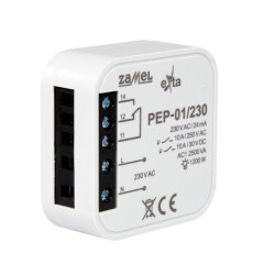 Przekaźnik PEP-01/230 Dopuszkowy ZAMEL 230V/10A-Podzespoły Elektroniczne