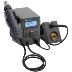 Stacja lutownicza QUICK 707D+ 70W, Gorące powietrze HOT-AIR 800W-Narzędzia Warsztatowe i Wyposażenie