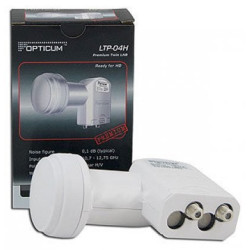 Konwerter SAT TWIN OPTICUM LTP04 H  ORTON GLOBO LMTP-RTV SAT DVB-T