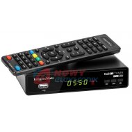 Tuner TV naz. DVB-T2 H.265 HEVC KM0550A Kruger&Matz USB,HDMI,Scart