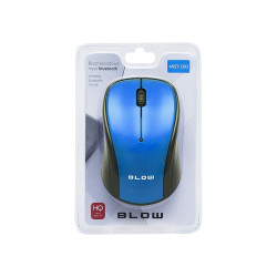 Mysz BLOW Bezp. MBT-100 Blue Bluetooth optyczna, niebieska-Komputery i Tablety