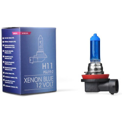 Żarówka H11 12V 55W M-TECH XenonBlue, PGJ19-2, Sztuka-Oświetlenie