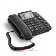 Telefon DL380 Gigaset  Czarny, dla seniora