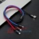 Kabel USB-iPhone/MicroUSB/USB-C 3w1 120cm