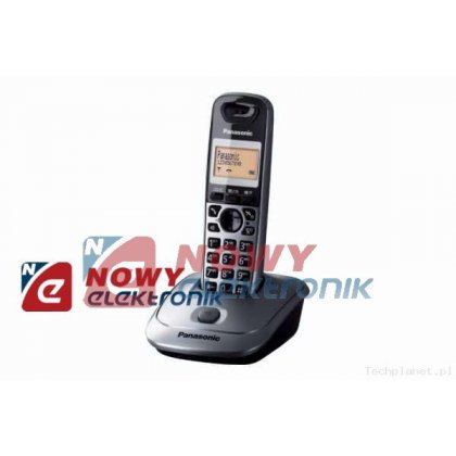 Telefon Panasonic KX-TG2511PDM  Szary, Bezprzewodowy (+)