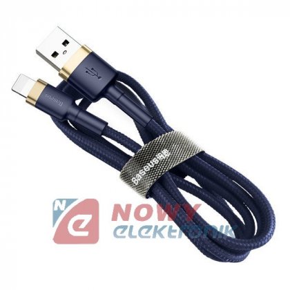 Kabel USB-Lightning 2m BASEUS iPhone 1,5A Blue