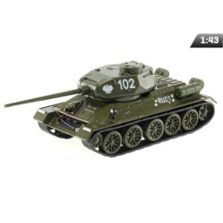Model RUDY 102 Czołg T-34-85 1:43-MODELARSTWO HOBBY i ZABAWA