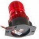 Sygnalizator bł. LED 10-110V DC czerwony błyskowy  12V/24V/48V