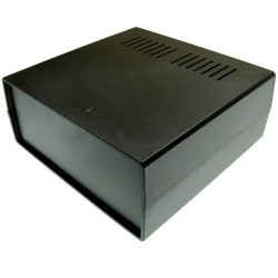 Z17W Obudowa Czarna PS Wentylowana 92x235x217-Obudowy i Elementy Montażowe
