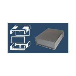 KM35N/BK Obudowa ABS 111x91x35 Czarna-Obudowy i Elementy Montażowe