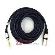 Kabel Jack 6,3m.wt.-wt.XLR 7,5m mono/kabel mikrof. MK34 Vitalco