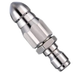 Dysza głowica do udrażniania rur kanalizacji kret 1/4"