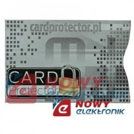 Etui ochronne karty zbliżeniowe antykradzieżowe Ochraniacz RFID pokrowiec