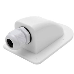 Przelotka przepust dachowa na 1 przewody kable solarne biała na dach kampera-Elektryka