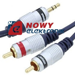 Kabel Jack 3,5 - 2xRCA 1,5m Stereo, DIGITAL Vitalco-Kable i Przyłącza RTV i PC