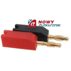 Wtyk Banan 579 złoty-Podzespoły Elektroniczne