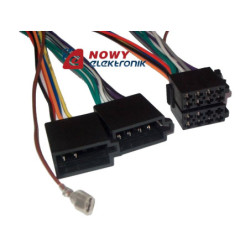 Przejście ISO Wtyk-Gniazdo Samochodowe, adapter-CAR AUDIO-VIDEO