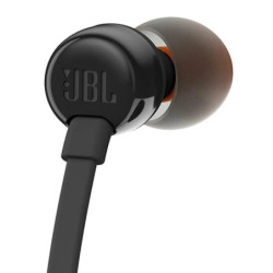 Słuchawki Douszne JBL Tune 110 Przewodowe z pilotem, Czarne, Jack 3,5-Naglosnienie i Estrada