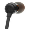 Słuchawki Douszne JBL Tune 110 Przewodowe z pilotem, Czarne, Jack 3,5-Naglosnienie i Estrada