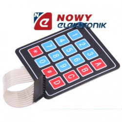 Klawiatura membranowa 4x4  KLON Arduino AVR PIC ARM-Zestawy do samodzielnego montażu